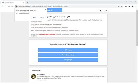 Remove “You Are Our Winner Today” scam (Virus Removal Guide).